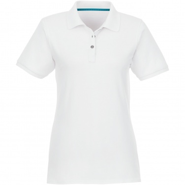 Logo trade promotional product photo of: Beryl short sleeve women's organic recycled polo