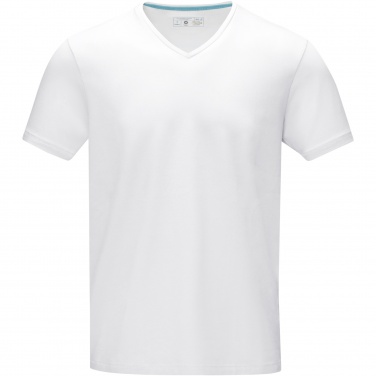 Logotrade promotional giveaway picture of: Kawartha short sleeve men's organic V-neck t-shirt