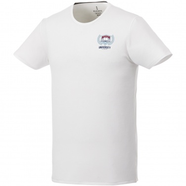 Logo trade promotional products image of: Balfour short sleeve men's organic t-shirt