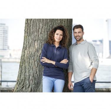 Logo trade business gift photo of: Oakville long sleeve men's polo