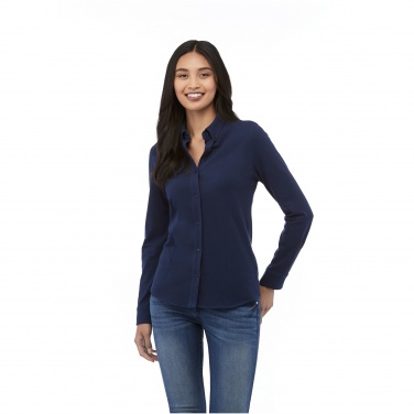 Logotrade advertising products photo of: Bigelow long sleeve women's pique shirt