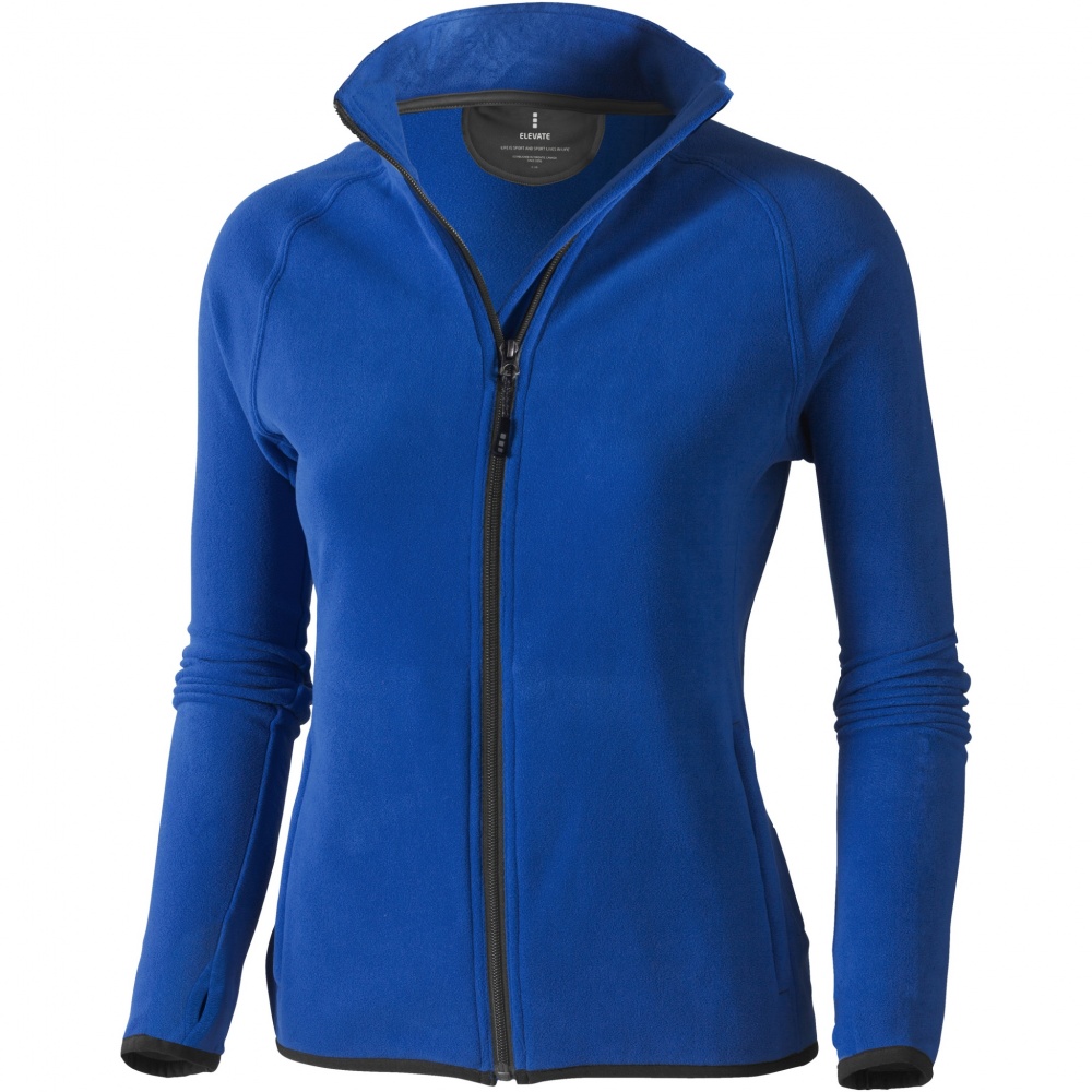 Logo trade promotional merchandise photo of: Brossard women's full zip fleece jacket