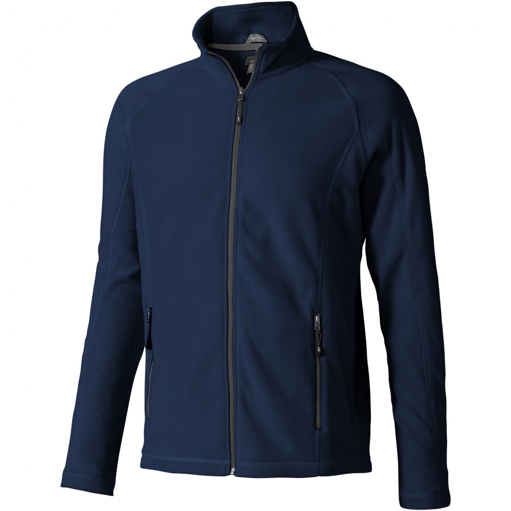 Logo trade promotional giveaways image of: Rixford men's full zip fleece jacket