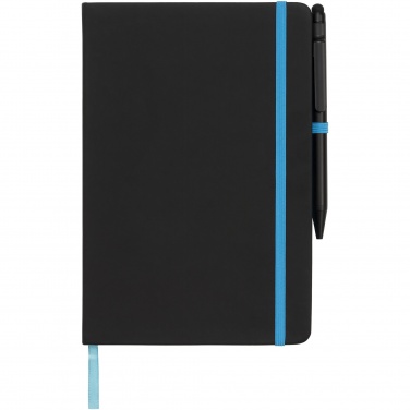 Logo trade promotional products picture of: Noir Edge medium notebook