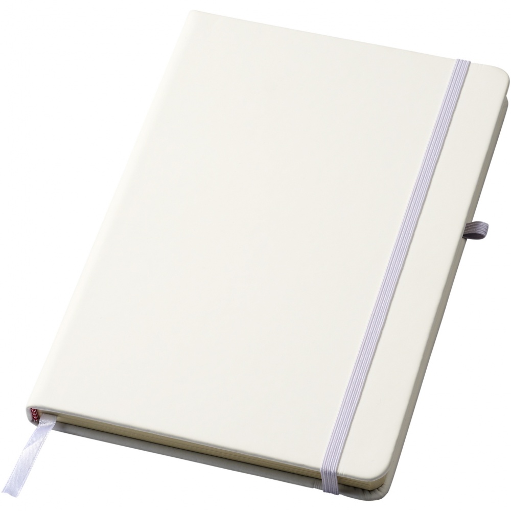 Logo trade business gifts image of: Polar A5 notebook with lined pages