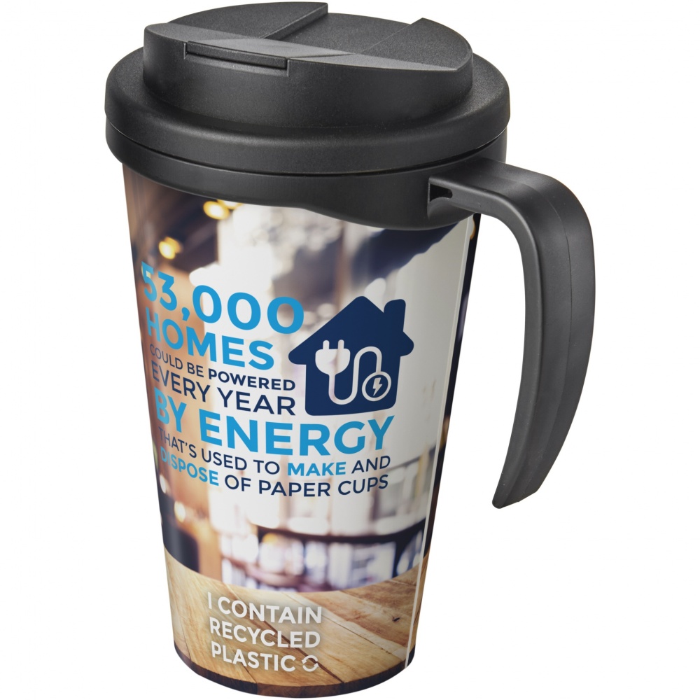 Logo trade corporate gifts picture of: Brite-Americano® Grande 350 ml mug with spill-proof lid
