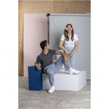 Logo trade corporate gift photo of: Graphite short sleeve men’s organic polo