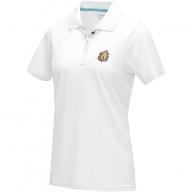 Logotrade promotional merchandise photo of: Graphite short sleeve women’s organic polo