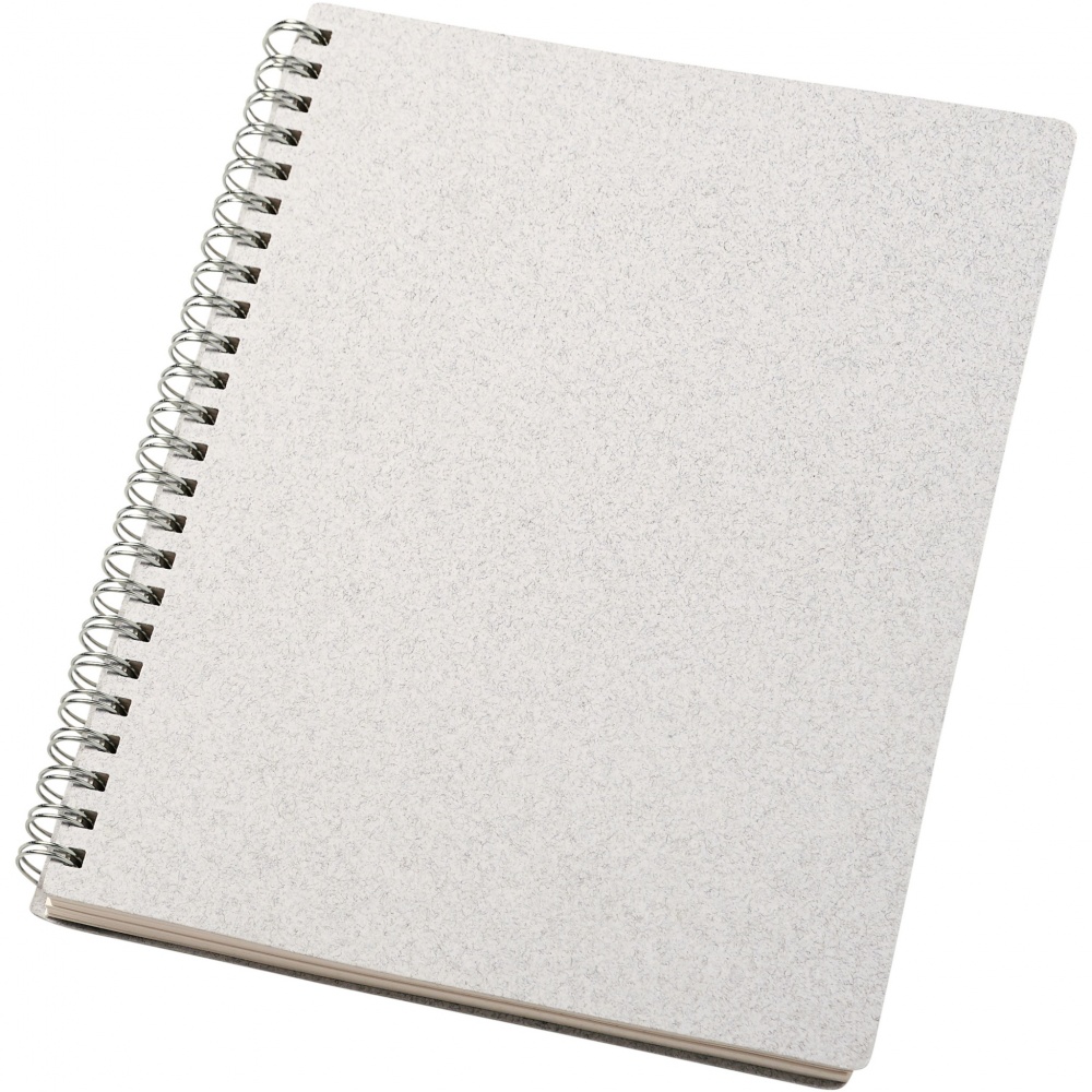Logotrade promotional merchandise picture of: Bianco A5 size wire-o notebook