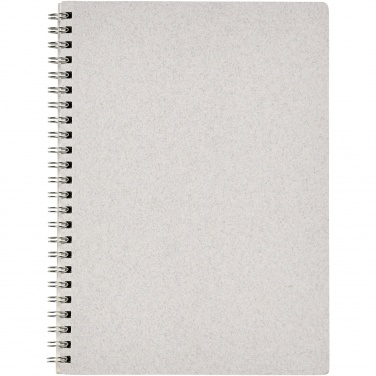 Logotrade promotional giveaways photo of: Bianco A5 size wire-o notebook