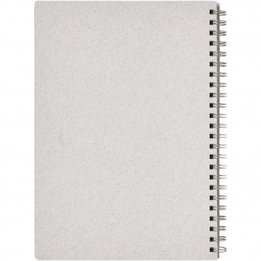 Logotrade advertising product image of: Bianco A5 size wire-o notebook