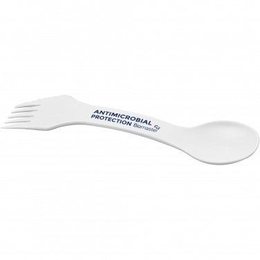Logo trade business gifts image of: Epsy Pure 3-in-1 spoon, fork and knife