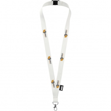Logo trade promotional products picture of: Tom recycled PET lanyard with breakaway closure