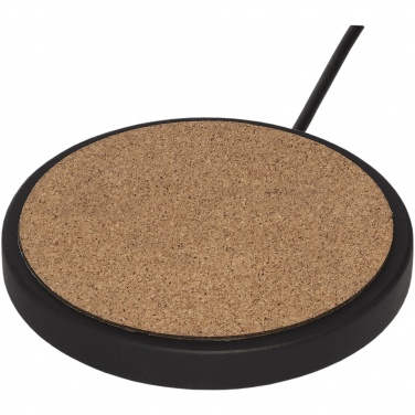 Logotrade business gift image of: Kivi 10W limestone/cork wireless charging pad