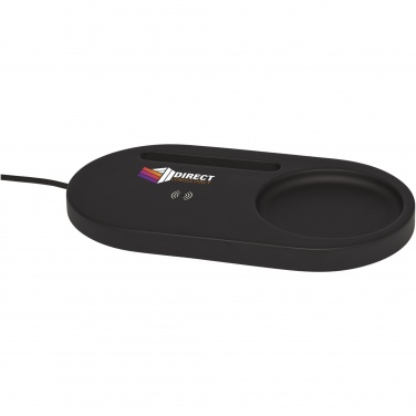 Logo trade promotional gift photo of: Klip 5W wireless charging desk organizer