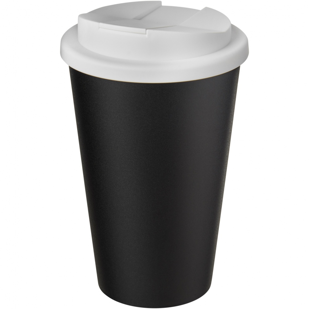 Logo trade promotional items picture of: Americano® Eco 350 ml recycled tumbler with spill-proof lid