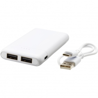 Logo trade promotional item photo of: Odyssey 5000mAh high density power bank
