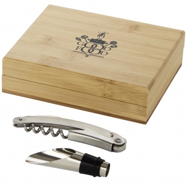 Logo trade business gift photo of: Merlou 2-piece wine set