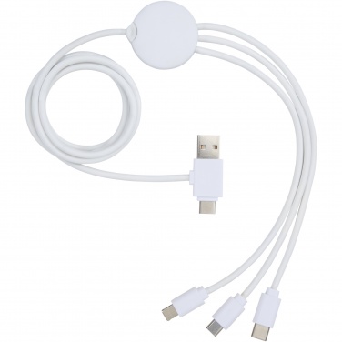 Logotrade promotional products photo of: Pure 5-in-1 charging cable with antibacterial additive