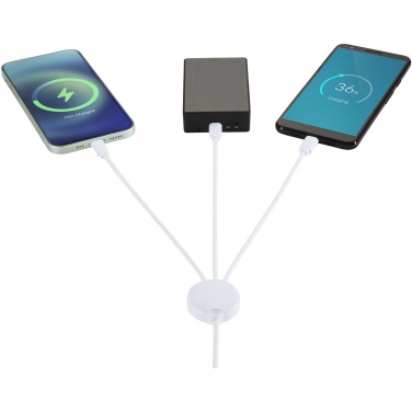 Logotrade promotional merchandise picture of: Pure 5-in-1 charging cable with antibacterial additive