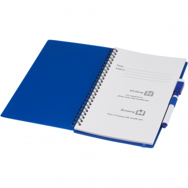 Logo trade promotional merchandise picture of: Pebbles reference reusable notebook