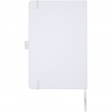 Logo trade corporate gift photo of: Honua A5 recycled paper notebook with recycled PET cover