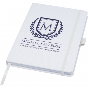 Logotrade promotional product image of: Honua A5 recycled paper notebook with recycled PET cover