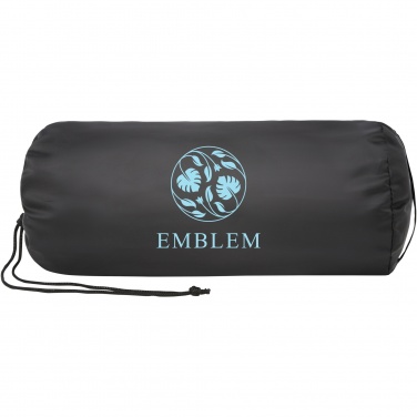 Logo trade corporate gift photo of: Lily GRS certified RPET coral fleece blanket