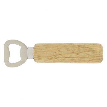 Logotrade promotional gift image of: Brama wooden bottle opener