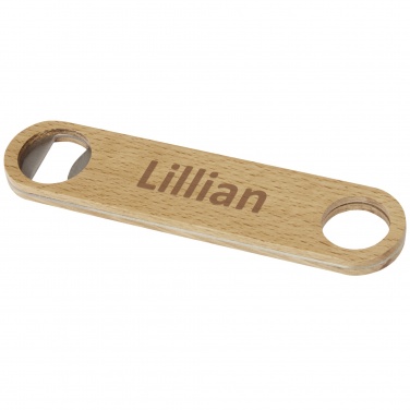 Logotrade corporate gift picture of: Origina wooden bottle opener