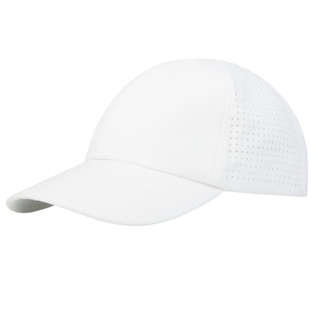 Logo trade promotional giveaway photo of: Mica 6 panel GRS recycled cool fit cap