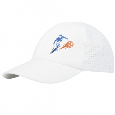 Logotrade promotional merchandise photo of: Mica 6 panel GRS recycled cool fit cap