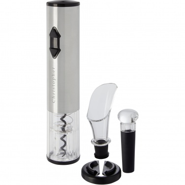 Logotrade advertising products photo of: Pino electric wine opener with wine tools