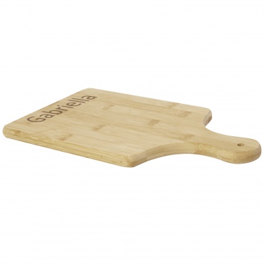 Logo trade promotional giveaways picture of: Quimet bamboo cutting board
