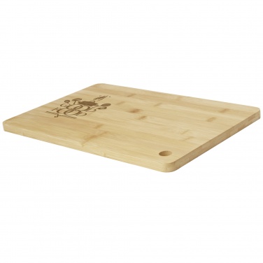 Logo trade promotional giveaways picture of: Harp bamboo cutting board