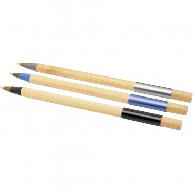 Logotrade promotional merchandise photo of: Kerf 3-piece bamboo pen set