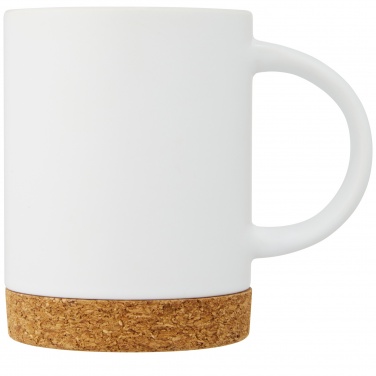 Logotrade promotional item image of: Neiva 425 ml ceramic mug with cork base