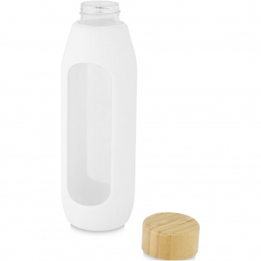 Logo trade business gift photo of: Tidan 600 ml borosilicate glass bottle with silicone grip