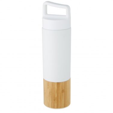 Logotrade promotional product picture of: Torne 540 ml  stainless steel bottle with bamboo outer wall