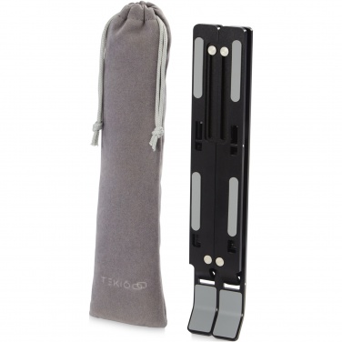 Logo trade business gifts image of: Rise foldable laptop stand