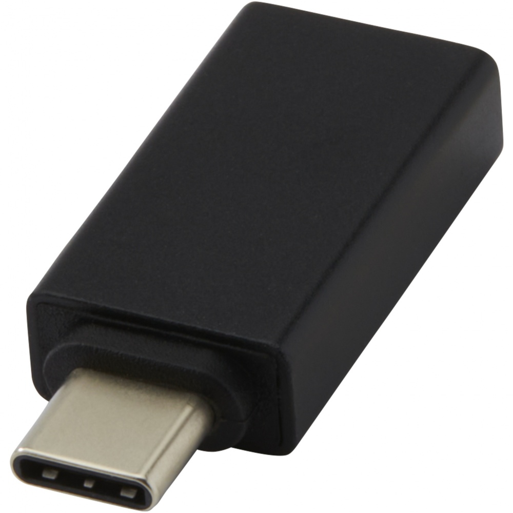 Logotrade corporate gift picture of: ADAPT aluminum USB-C to USB-A 3.0 adapter