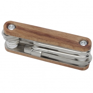 Logotrade promotional giveaway picture of: Fixie 8-function wooden bicycle multi-tool