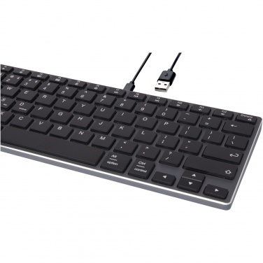 Logo trade promotional items image of: Hybrid performance Bluetooth keyboard - QWERTY
