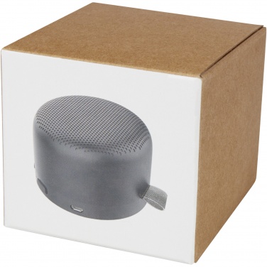 Logo trade promotional merchandise image of: Loop 5W recycled plastic Bluetooth speaker