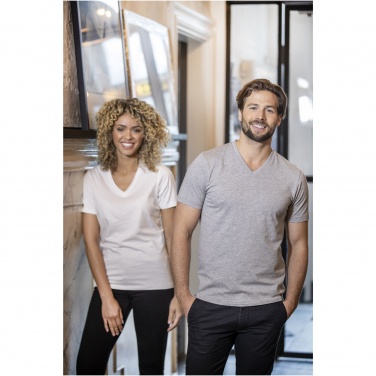 Logo trade promotional giveaways image of: Somoto short sleeve men's V-neck t-shirt 