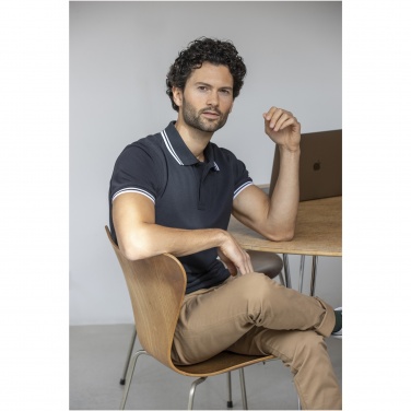 Logotrade advertising product image of: Amarago short sleeve men's tipping polo