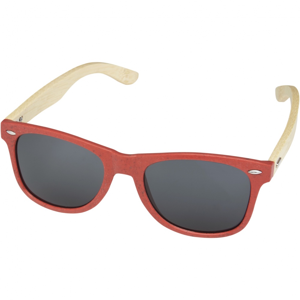 Logo trade corporate gifts image of: Sun Ray bamboo sunglasses