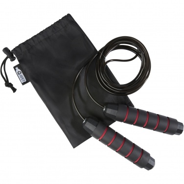 Logo trade promotional items picture of: Austin soft skipping rope in recycled PET pouch