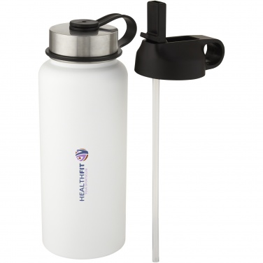Logo trade advertising products picture of: Supra 1 L copper vacuum insulated sport bottle with 2 lids