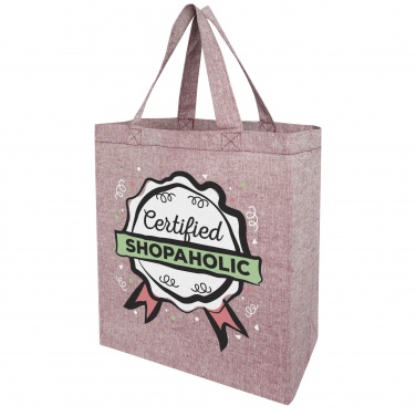Logotrade business gift image of: Pheebs 150 g/m² recycled gusset tote bag 13L